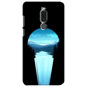 Летний Чехол на Meizu Note 8 (Синий Водопад)