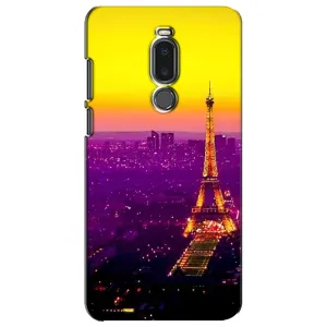 Чехол с Эйфелевой башней на Meizu Note 8 (Яркая башня)