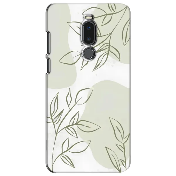 Чехол с рисунком «Зелёный дизайн» для Meizu Note 8
