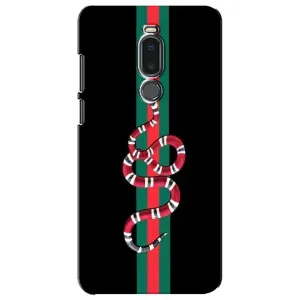 Чехлы Бренд GUCCI для Meizu Note 8 (Змей Гуччи)