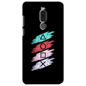 Чехол КИБЕРСПОРТ для Meizu Note 8 (Значки Sony)