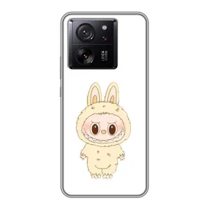 Чехол с принтом Лабубу для Meizu 22 (Бежевый Лабубу)