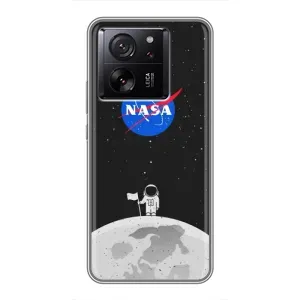 Силиконовый бампер с принтом "Наса" на Meizu 22 (Космонавт NASA)