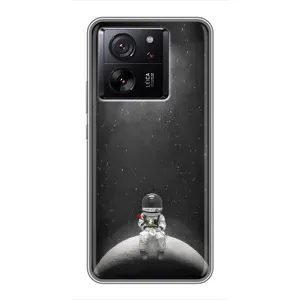 Силиконовый Чехол с принтом "Космонавты" на Meizu 22 (Космонавт романтик)