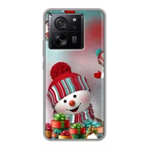 Чехлы на Новый Год Meizu 22 (Снеговик в шапке)