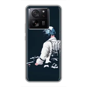 Силиконовый чехол с картинкой "Герой Pubg" на Meizu 22 (В экиперовке)