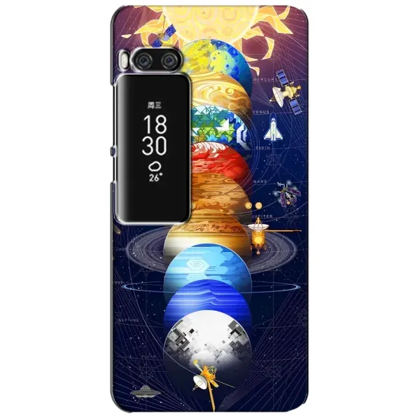 Чехол с рисунком «Арт планети» для Meizu Pro 7 Plus Чехол с рисунком «Арт планети» для Meizu Pro 7 Plus