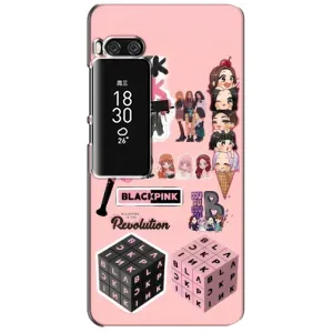 Чохли з картинкою для Meizu Pro 7 Plus (BLACK PINK колаж)