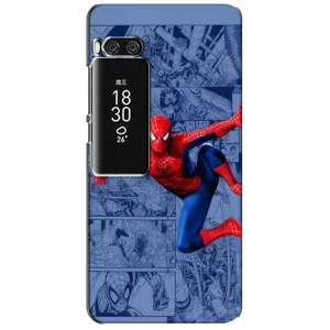 Силиконовый Чехол для Meizu Pro 7 Plus (Человек Паук)