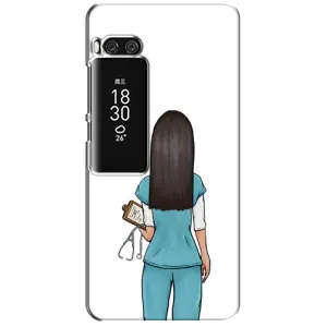Силиконовый бампер (Работники) на Meizu Pro 7 Plus (Доктор)