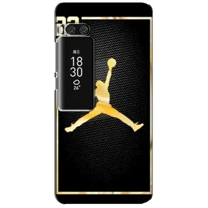 Силиконовый Чехол Nike Air Jordan на Мейзу Про 7 Плюс (Джордан 23)