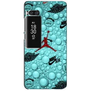 Силиконовый Чехол Nike Air Jordan на Мейзу Про 7 Плюс (Джордан Найк)