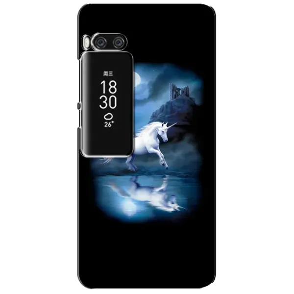 Чехол с рисунком «Единорог» для Meizu Pro 7 Plus
