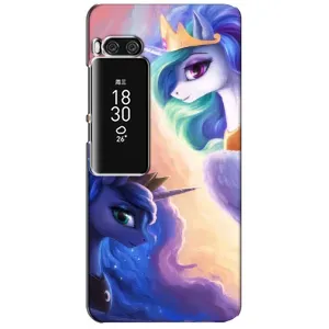 Чехол Unicorn на Meizu Pro 7 Plus (Единорожки на тучках)
