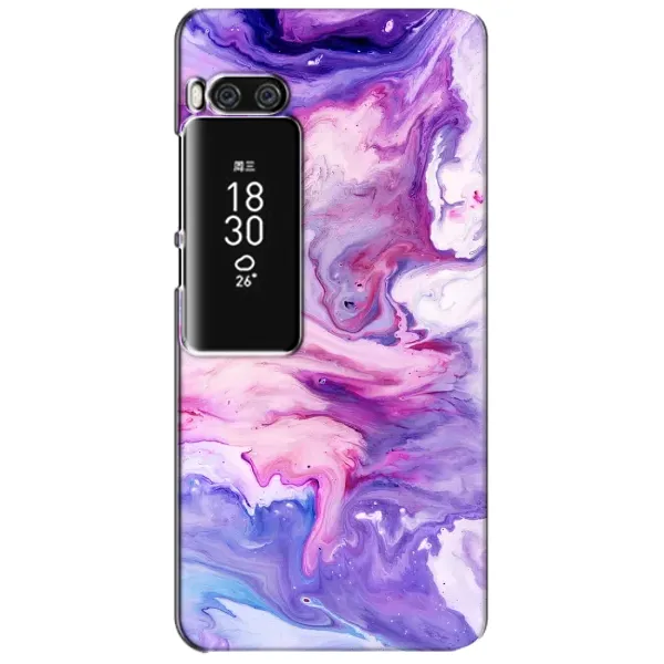 Чехол с рисунком «Фиолетовый мрамор» для Meizu Pro 7 Plus Чехол с рисунком «Фиолетовый мрамор» для Meizu Pro 7 Plus