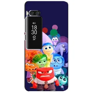 Чехол Головоломка для Meizu Pro 7 Plus - (AlphaPrint) (Герои головоломки)