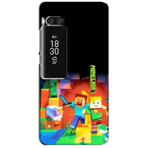 Чохли для Meizu Pro 7 Plus (Персонажі МайнКрафт) (Герой Майнкрафт)