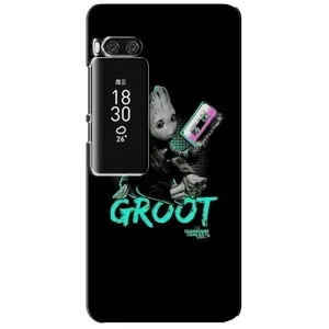 Чехол Супергерои Марвел на Мейзу Про 7 Плюс (Groot)