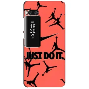 Силиконовый Чехол Nike Air Jordan на Мейзу Про 7 Плюс (Just Do It)