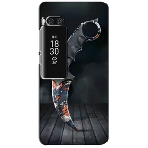 Чехол КИБЕРСПОРТ для Meizu Pro 7 Plus (Кинжал КС ГО)