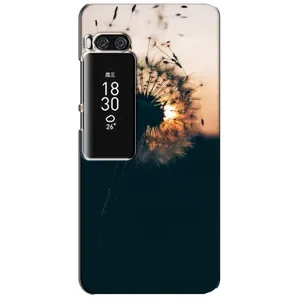Силиконовый Чехол с одуванчиками на Meizu Pro 7 Plus (Красивый одуванчик)