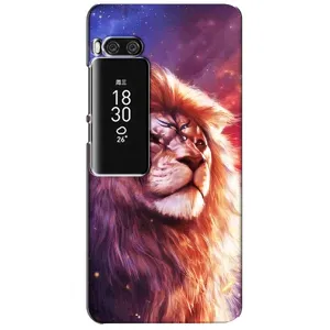 Чехол с картинкой на Meizu Pro 7 Plus (Красочный ЛЕВ)