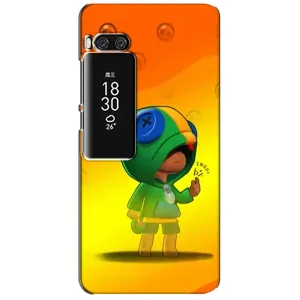 Чохол Бравл Старс для Meizu Pro 7 Plus (LEON в кофті)