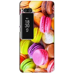 Чохол з зображенням смачної їжі для Meizu Pro 7 Plus (Макаруни)