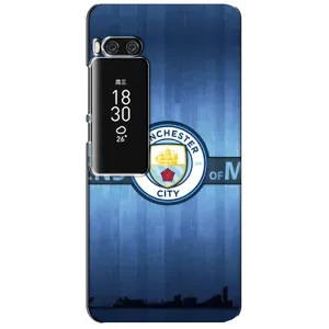 Силиконовые Чехлы принт Футбол на Meizu Pro 7 Plus (ManCity)