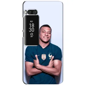 Чохол (TPU) з Футболістом на Meizu Pro 7 Plus (Мбаппешичка)