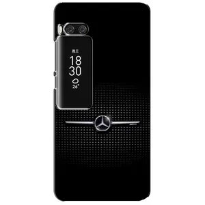 Силіконовий бампер з картинкою машини на Meizu Pro 7 Plus (Mercedes)
