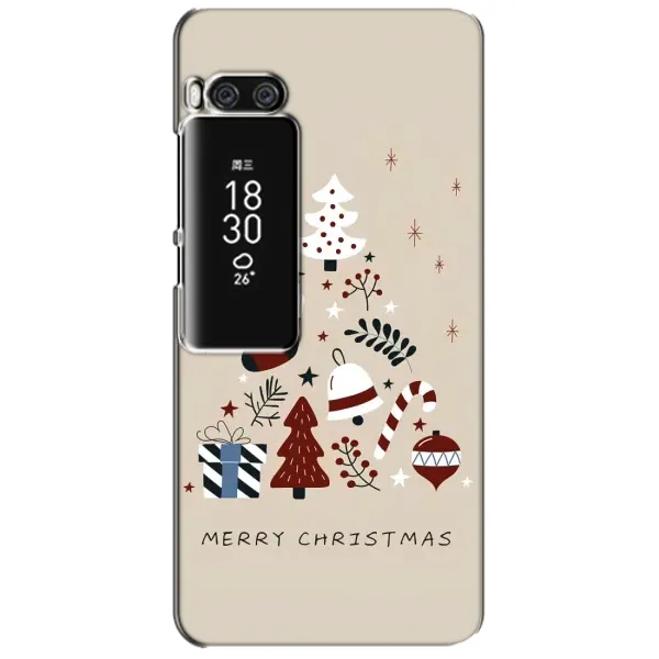 Чехол с рисунком «Merry Christmas» для Meizu Pro 7 Plus Чехол с рисунком «Merry Christmas» для Meizu Pro 7 Plus