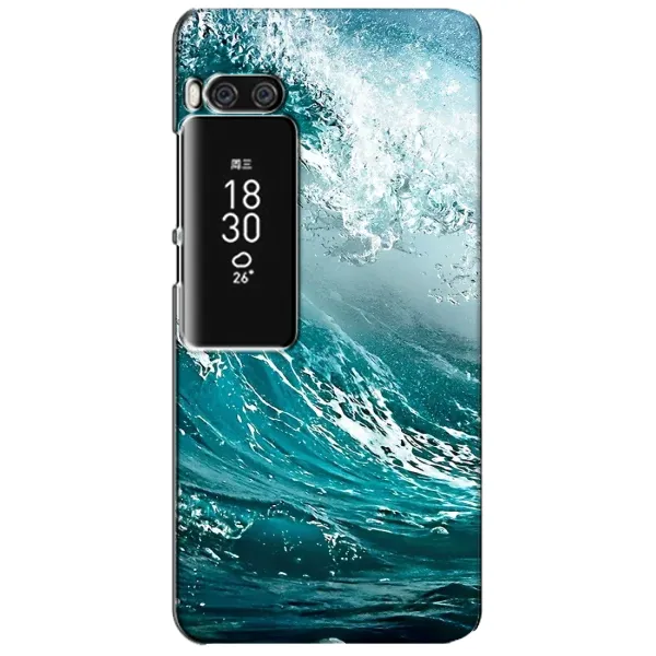 Чехол с рисунком «Морская волна» для Meizu Pro 7 Plus