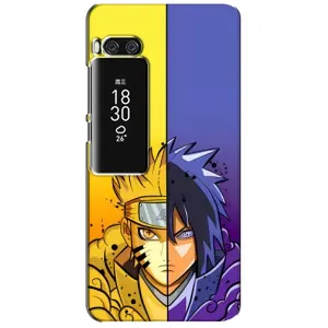 Купить Чехлы на телефон с принтом Anime для Meizu Pro 7 Plus (Naruto Vs Sasuke)