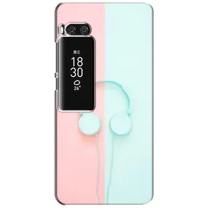Девчачий Чехол для Meizu Pro 7 Plus (Наушники)