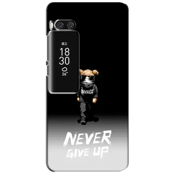 Чехол с рисунком «Never» для Meizu Pro 7 Plus Чехол с рисунком «Never» для Meizu Pro 7 Plus
