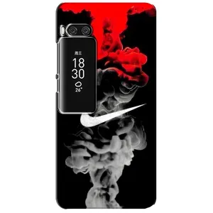 Силіконовый Чохол на Meizu Pro 7 Plus з картинкою НАЙК (Nike дим)