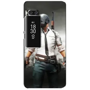 Чохол з картинкою "Герой Pubg" на Meizu Pro 7 Plus (Пабг)