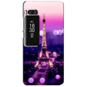 Чехол с Эйфелевой башней на Meizu Pro 7 Plus (Париж башня)