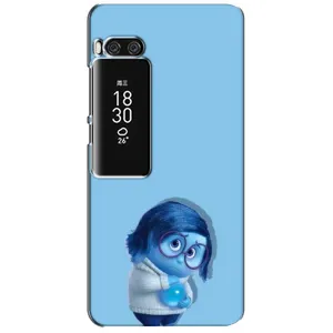 Чехол Головоломка для Meizu Pro 7 Plus - (AlphaPrint) (Печаль)