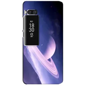Чехлы КОСМОС для Meizu Pro 7 Plus (Планета в космосе)