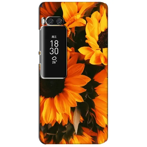 Чехол с рисунком «подсолнухи» для Meizu Pro 7 Plus Чехол с рисунком «подсолнухи» для Meizu Pro 7 Plus