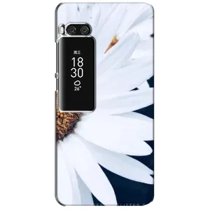 Чехол с ромашками на Meizu Pro 7 Plus (Пол ромашки)