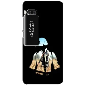 Чохол з картинкою "Герой Pubg" на Meizu Pro 7 Plus (Пубг мен)