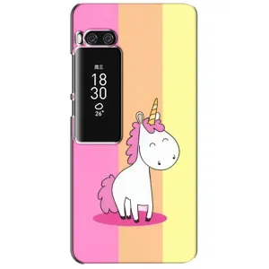 Чехол Unicorn на Meizu Pro 7 Plus (Радужный Единорог)