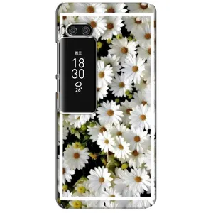 Чехол с ромашками на Meizu Pro 7 Plus (Рамка в ромашках)
