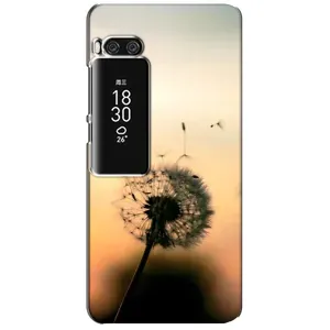 Силиконовый Чехол с одуванчиками на Meizu Pro 7 Plus (Роздумаханый одуванчик)