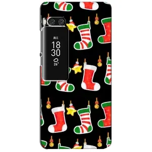 Силіконовий бампер на різдво для Meizu Pro 7 Plus (Різдвяні подарунки)