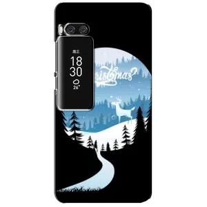 Силіконовий бампер на різдво для Meizu Pro 7 Plus (Різдвяний Олень)