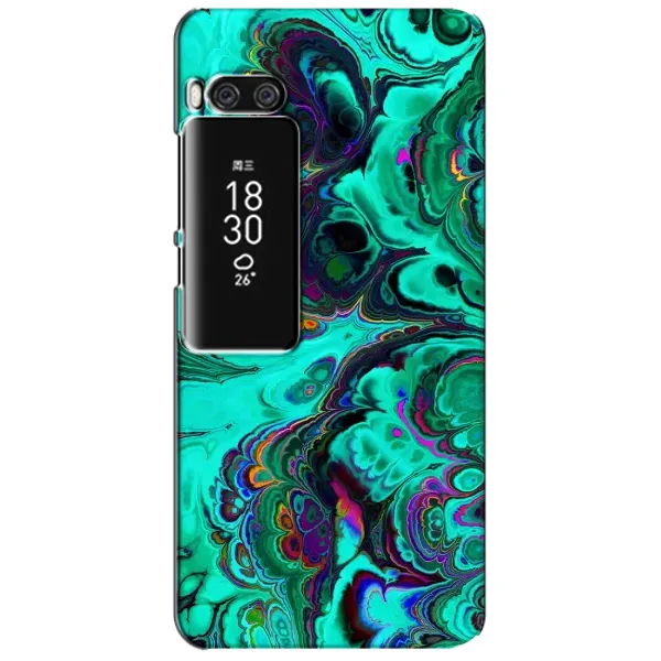 Чехол с рисунком «Салатный мрамор» для Meizu Pro 7 Plus Чехол с рисунком «Салатный мрамор» для Meizu Pro 7 Plus